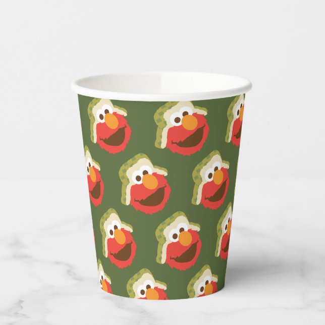 Elmo Woodland Face Paper Cups (Left)