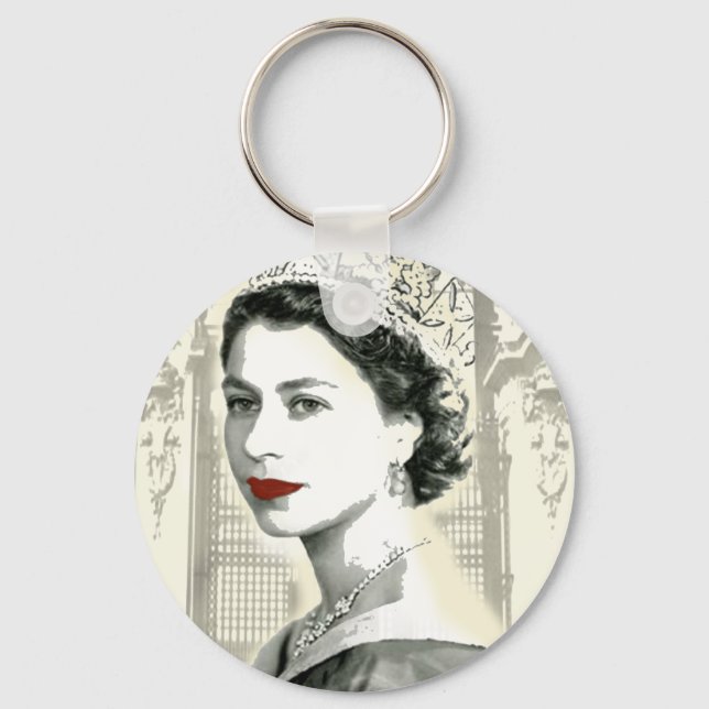 Elnglish royalty  keychain (Front)