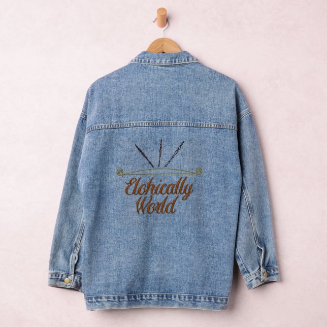 Elohically World of Jo Jerambo Fanmerch Denim Jacket (Hangar)
