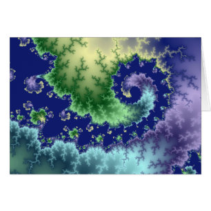 Éloignement du rivage - de la carte de fractale