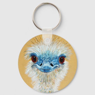 Eloise the Emu Keychain