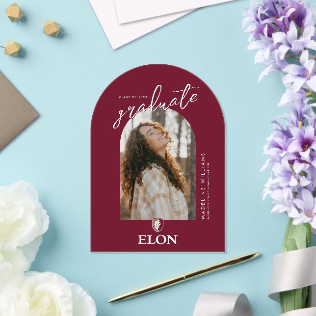 Elon | Graduate 20XX Acrylic Invitations (Insitu (Wedding))