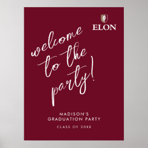 Elon Graduate 20XX Poster