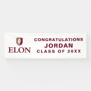 Elon Graduation Banner