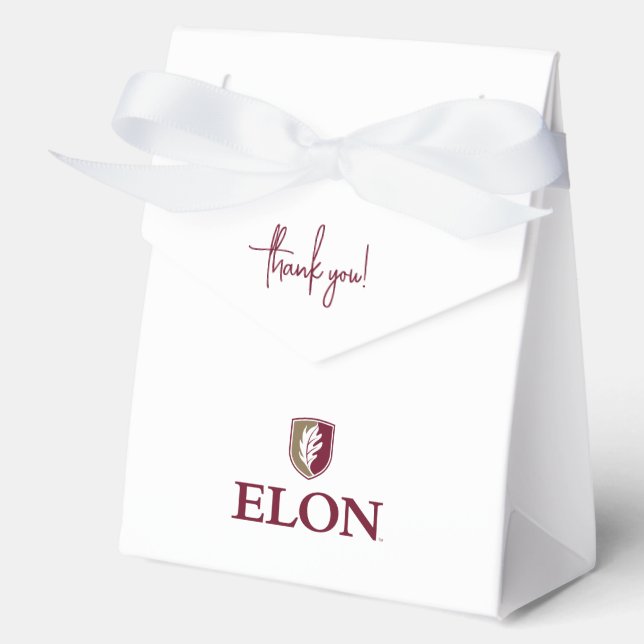 Elon Graduation Favor Box (Front)