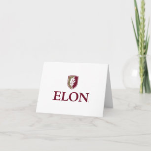 Elon Graduation Thank You Card
