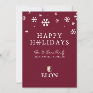 Elon Holiday Card