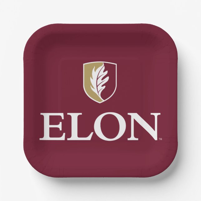 Elon Paper Plate (Front)