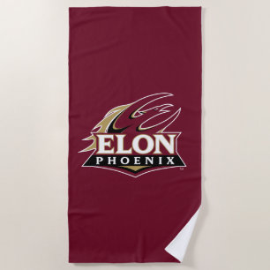 Elon Phoenix Beach Towel