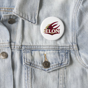 Elon Phoenix Logo 2 Inch Round Button