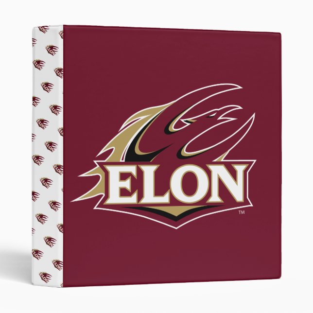 Elon Phoenix Logo Binder (Front/Spine)