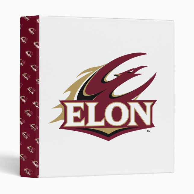 Elon Phoenix Logo Binder (Front/Spine)