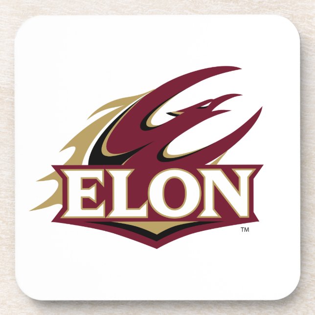 Elon Phoenix Logo Coaster (Front)