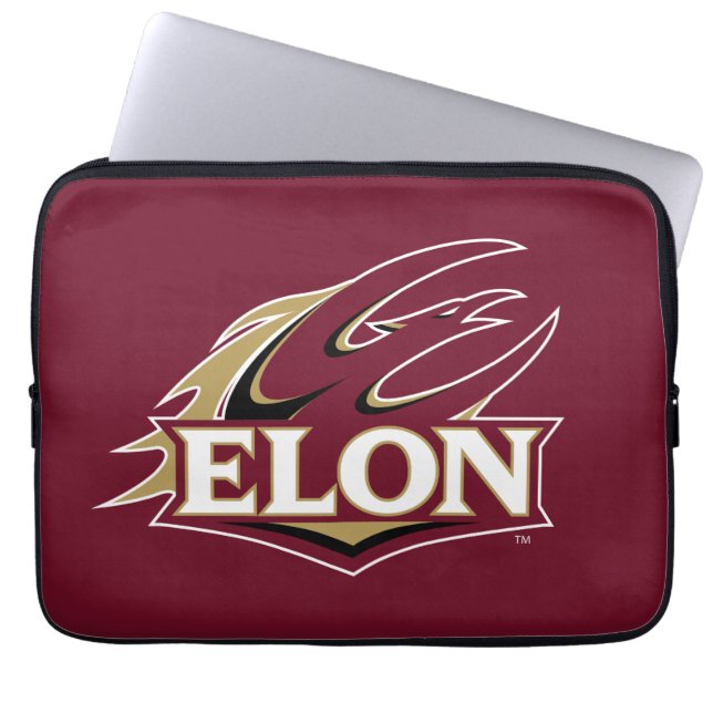 Elon Phoenix Logo Laptop Sleeve (Front)