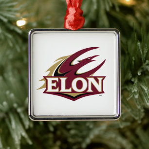 Elon Phoenix Logo Metal Ornament