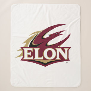 Elon Phoenix Logo Sherpa Blanket