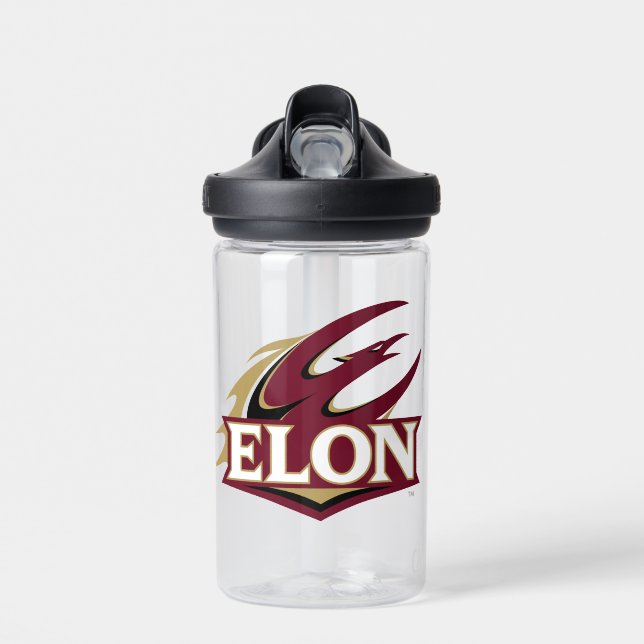 Elon Phoenix Logo Water Bottle (Front)