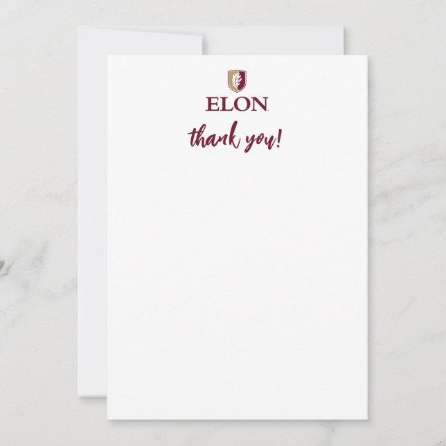 Elon | Thank You (Front)