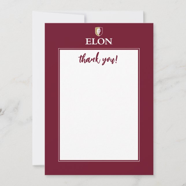 Elon | Thank You (Front)