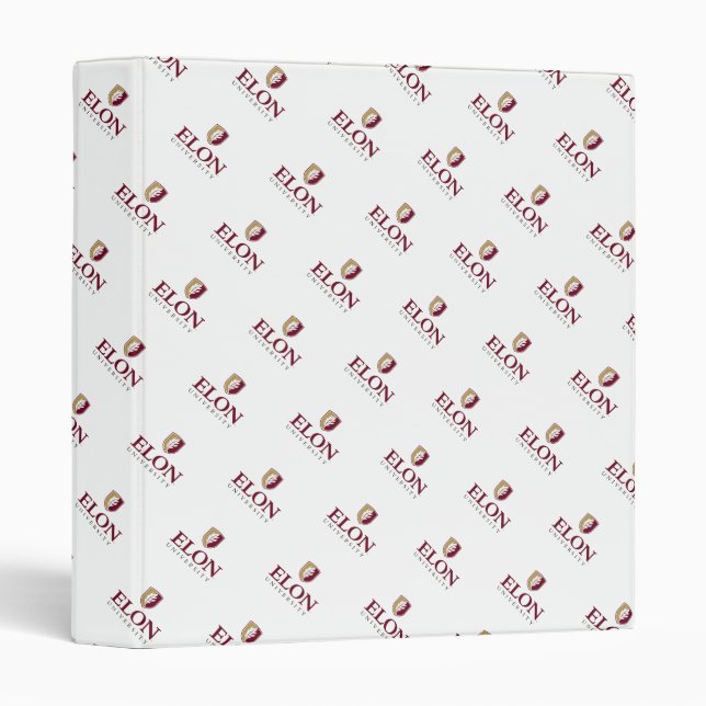 Elon University Binder (Front/Spine)