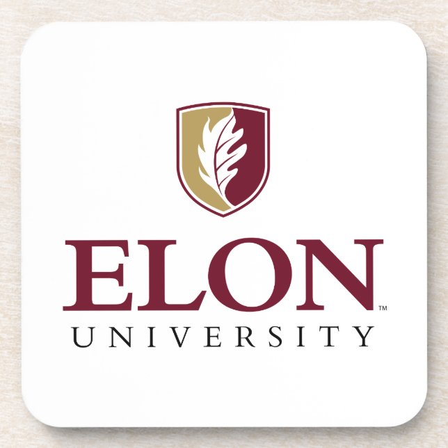 Elon University Coaster (Front)