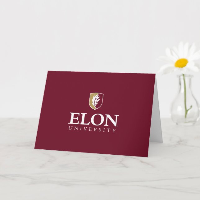 Elon University | Congratulations Graduate Card (Small Plant)