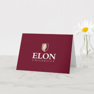 Elon University   Congratulations Graduate Card