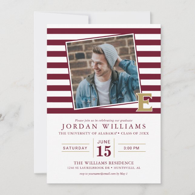 Elon University E Announcement (Front)