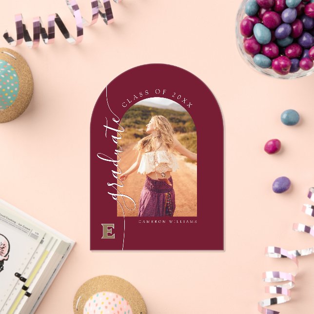 Elon University E | Class of 2OXX Acrylic Invitations (Insitu (Celebration))