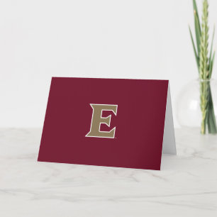Elon University E Class of 2OXX Card