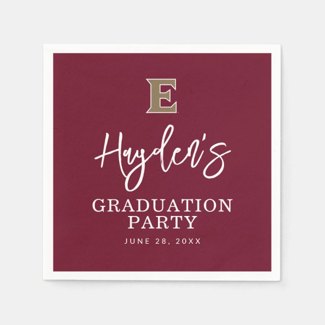 Elon University E | Class of 2OXX Napkin (Front)
