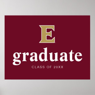 Elon University E Class of 2OXX Poster