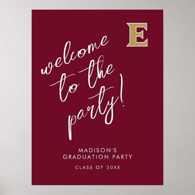 Elon University E | Class of 2OXX Poster (Front)