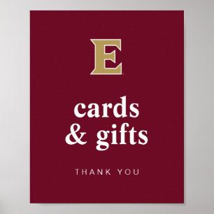 Elon University E Class of 2OXX Poster