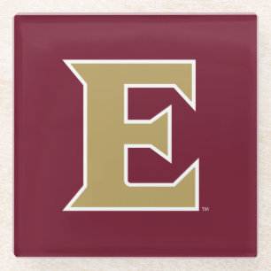 Elon University E Glass Coaster