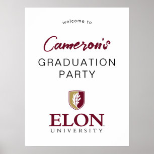 Elon University E   Graduation Poster