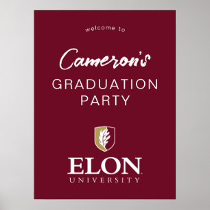 Elon University E   Graduation Poster