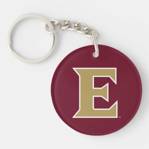 Elon University E Keychain