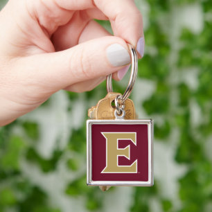 Elon University E Keychain