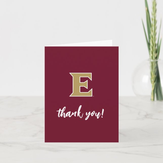Elon University E | Thank You (Front)