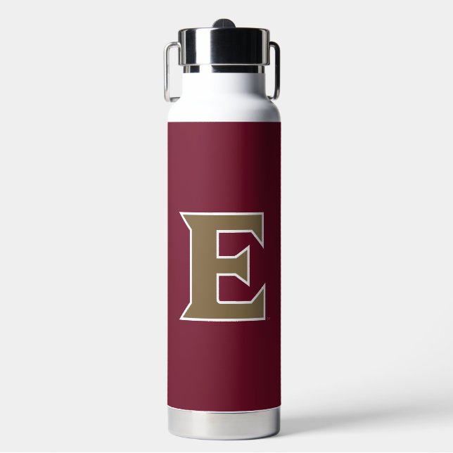 Elon University E Water Bottle (Front)