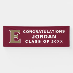 Elon University Graduation Banner