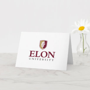 Elon University Graduation Congratulations Card