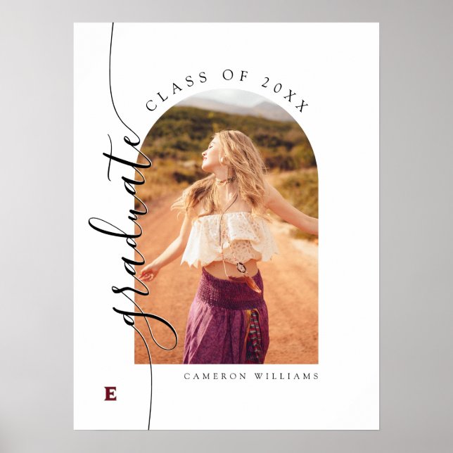 Elon University Graduation Poster (Front)