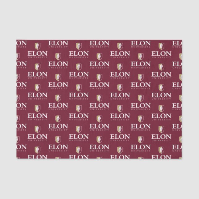 Elon University Graduation Tissue Paper (Front)