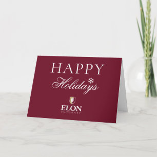 Elon University Holiday Card