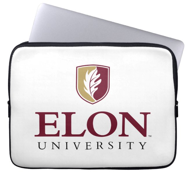 Elon University Laptop Sleeve (Front)