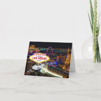 Eloped à Las Vegas Faire-part Card
