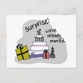 elopement announcement