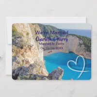 Elopement Wedding Celebration Married In Zante